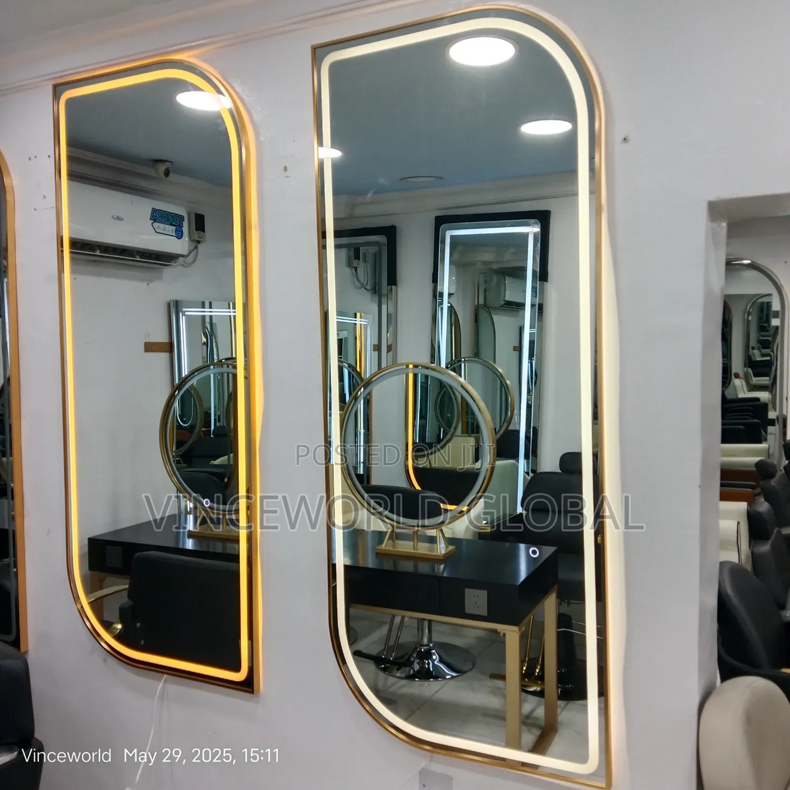 Led Salon Mirror
