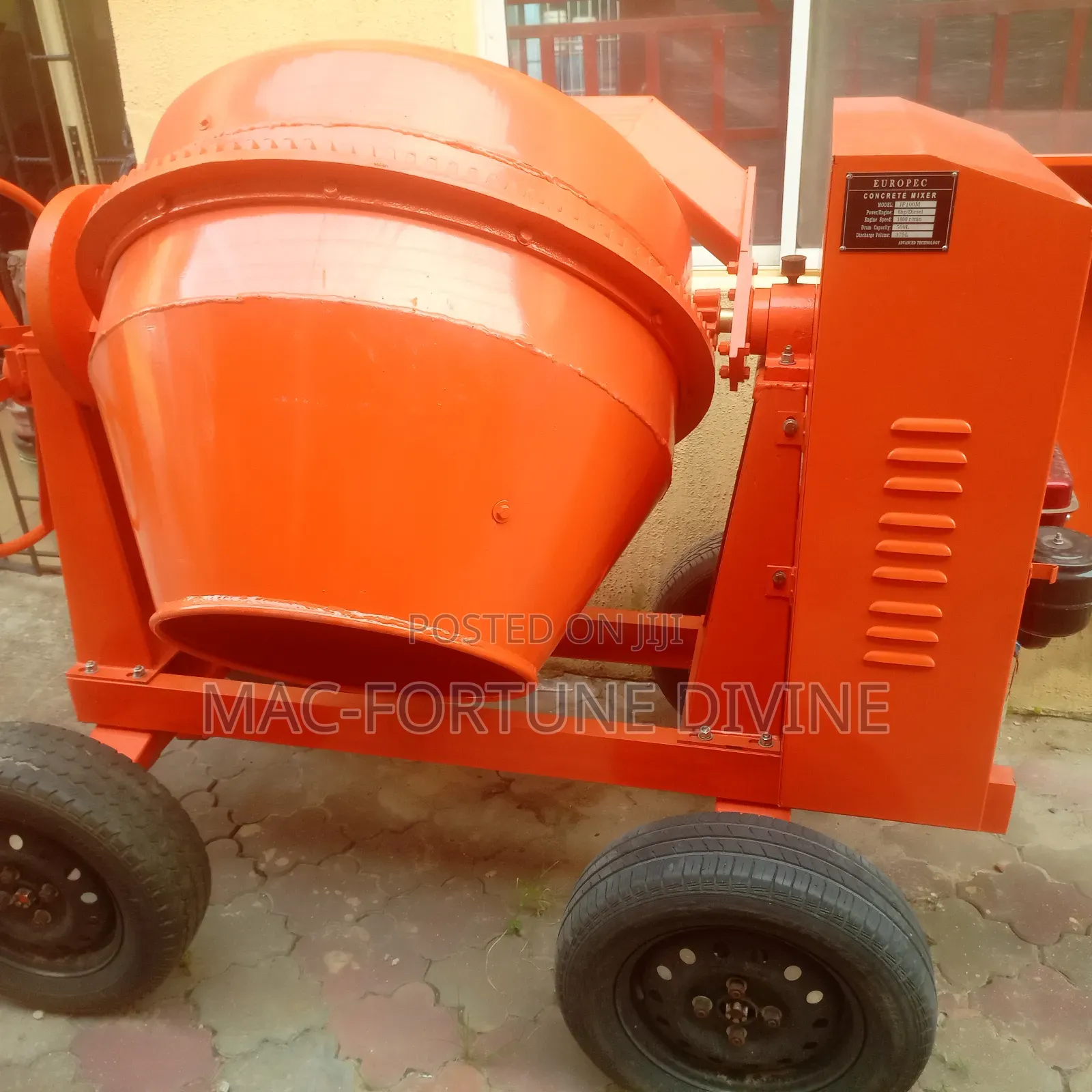 500liters Diesel Engine Mixer