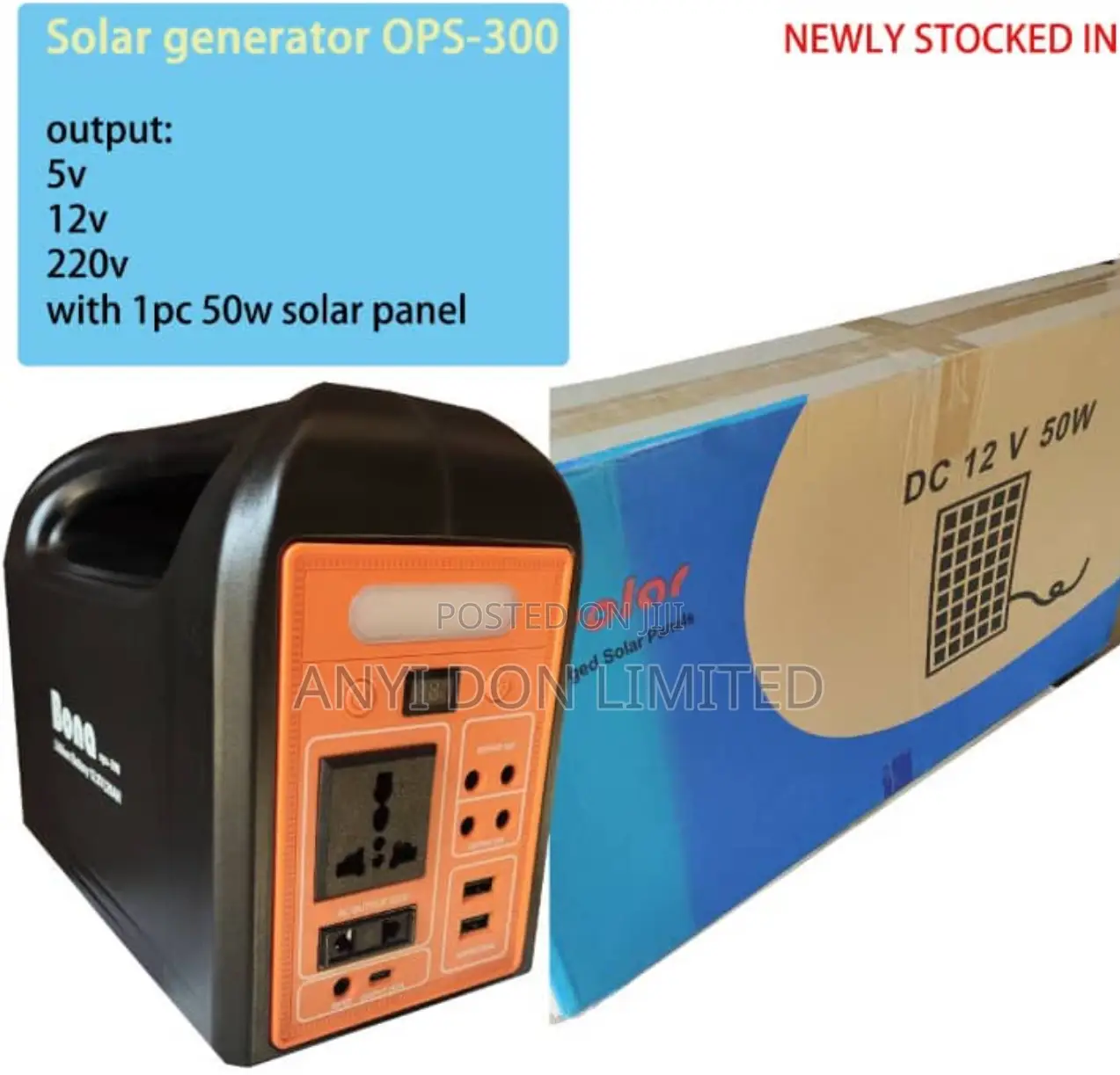 Ops-300w Solar Generator