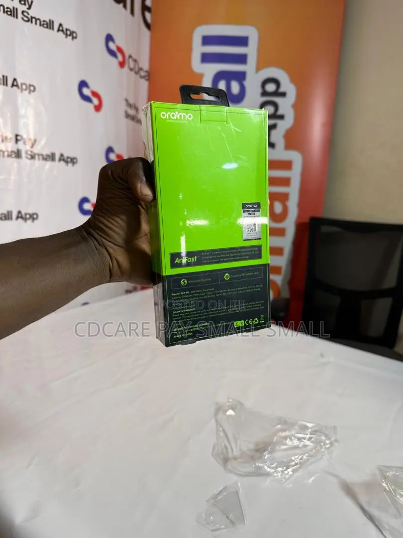 Pay Small Small Oraimo Traveler22.5 Power Bank On Cdcare.App