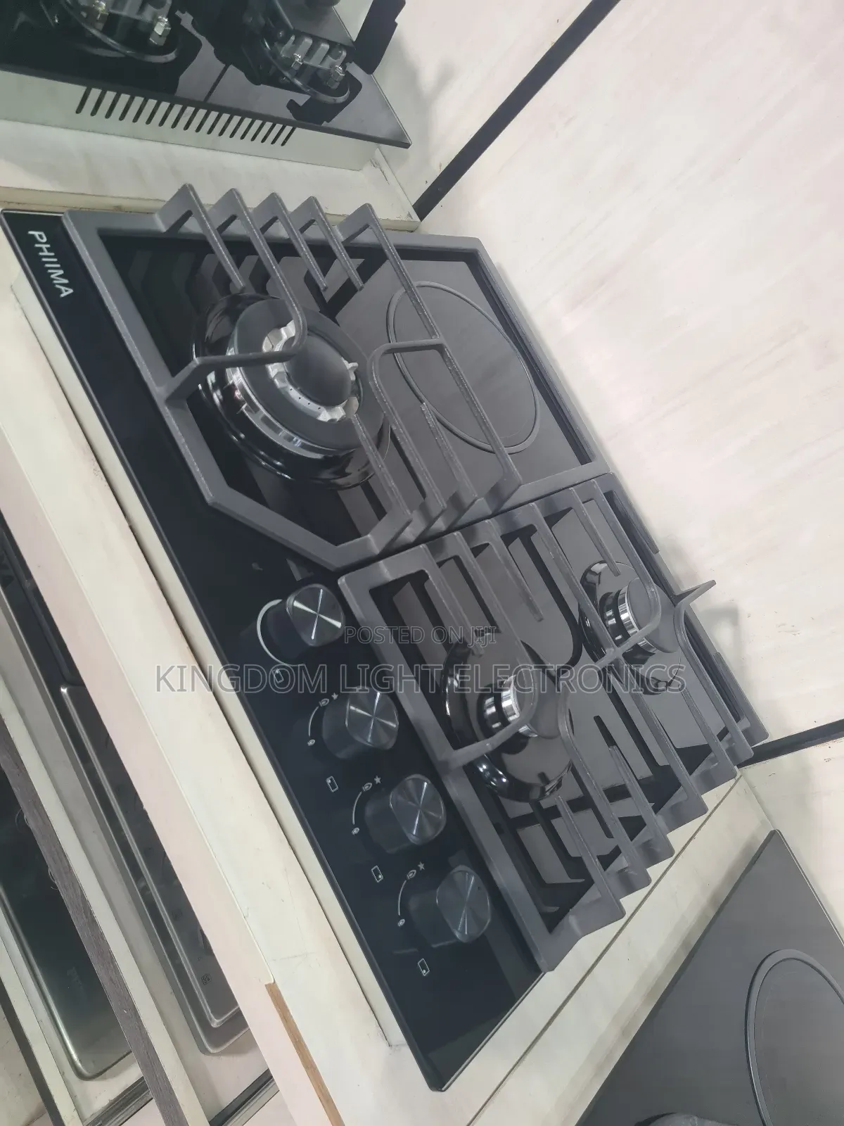 Phima Inbuilt 3 Gas 1 Electric Gas Cooker 60x60cm 100% Cop