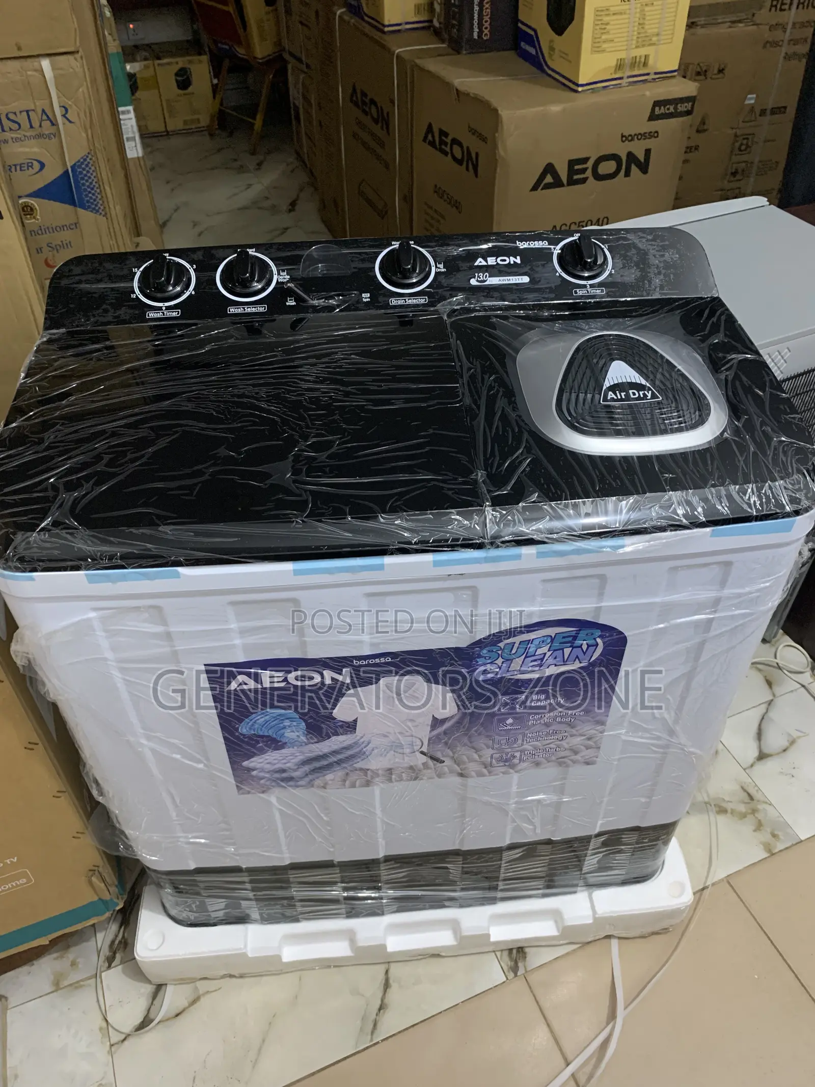 Aeon Twin Tub Washer – Big Loads, Fast Washes