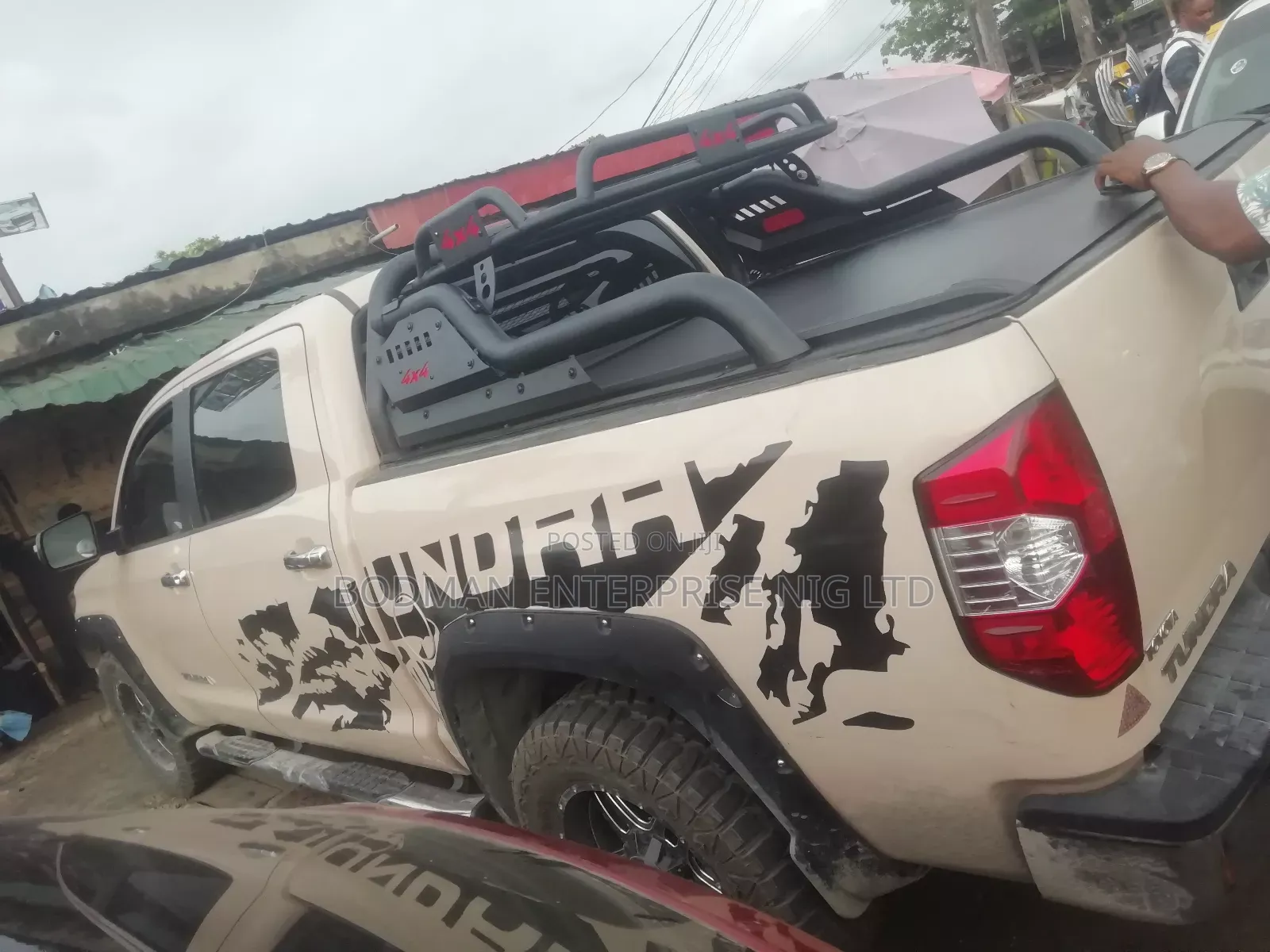 Booth Cover for Toyota Tundra Short Frame +=_(: