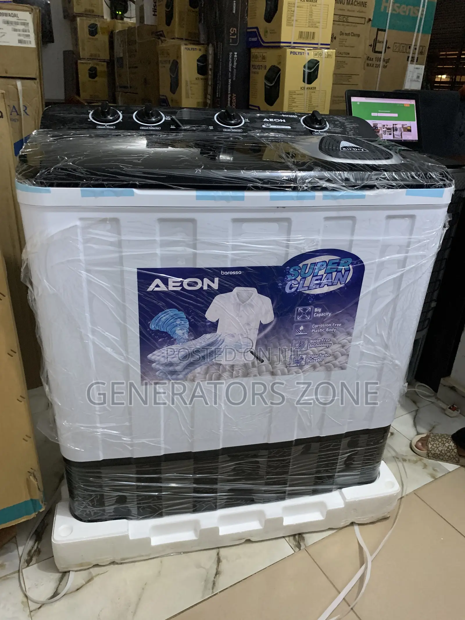 Aeon Washing Machine – 13kg Capacity for Busy Homes