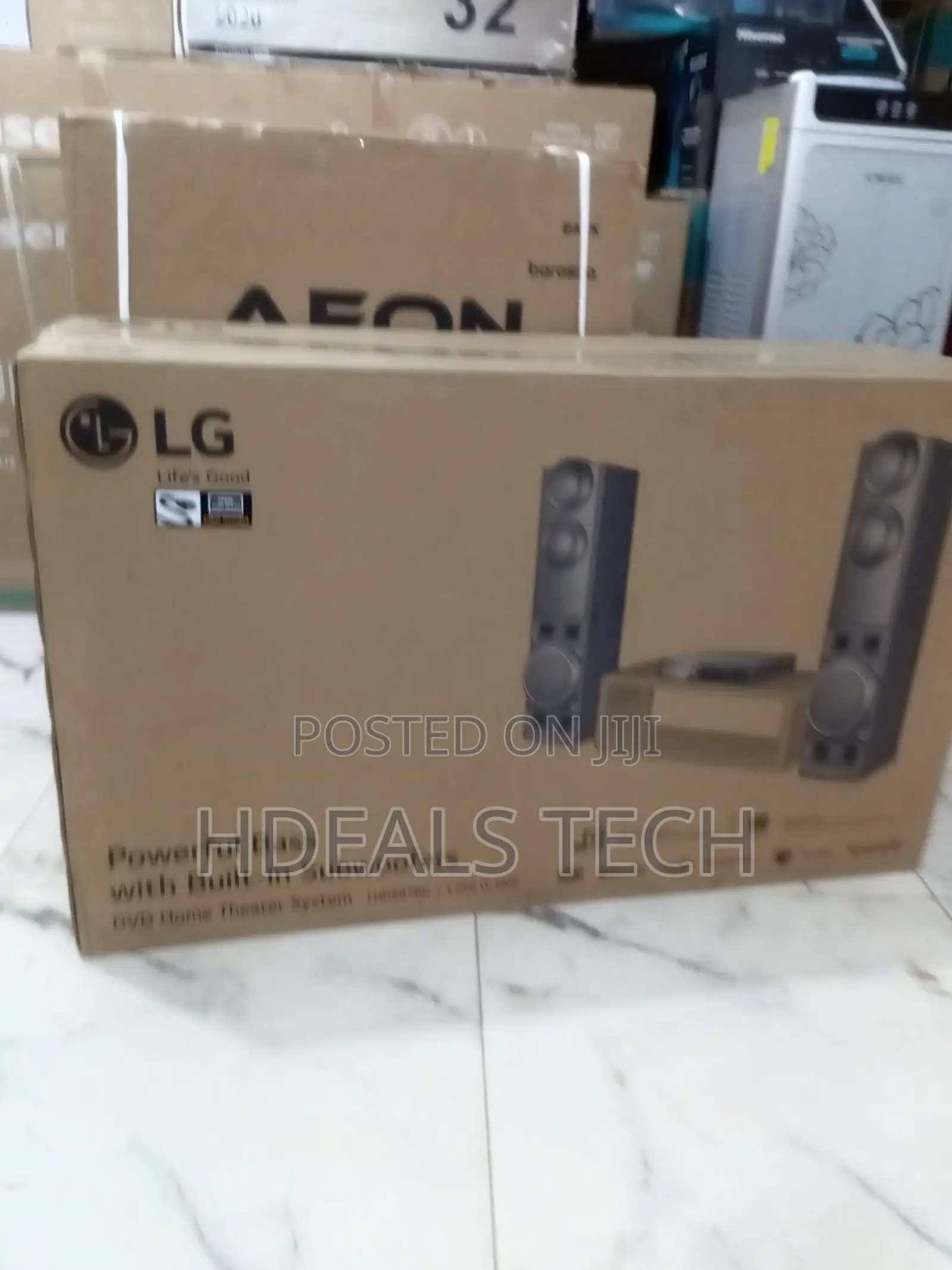 Lg Lhd687bg 1250w Home Cinema System With DVD Player