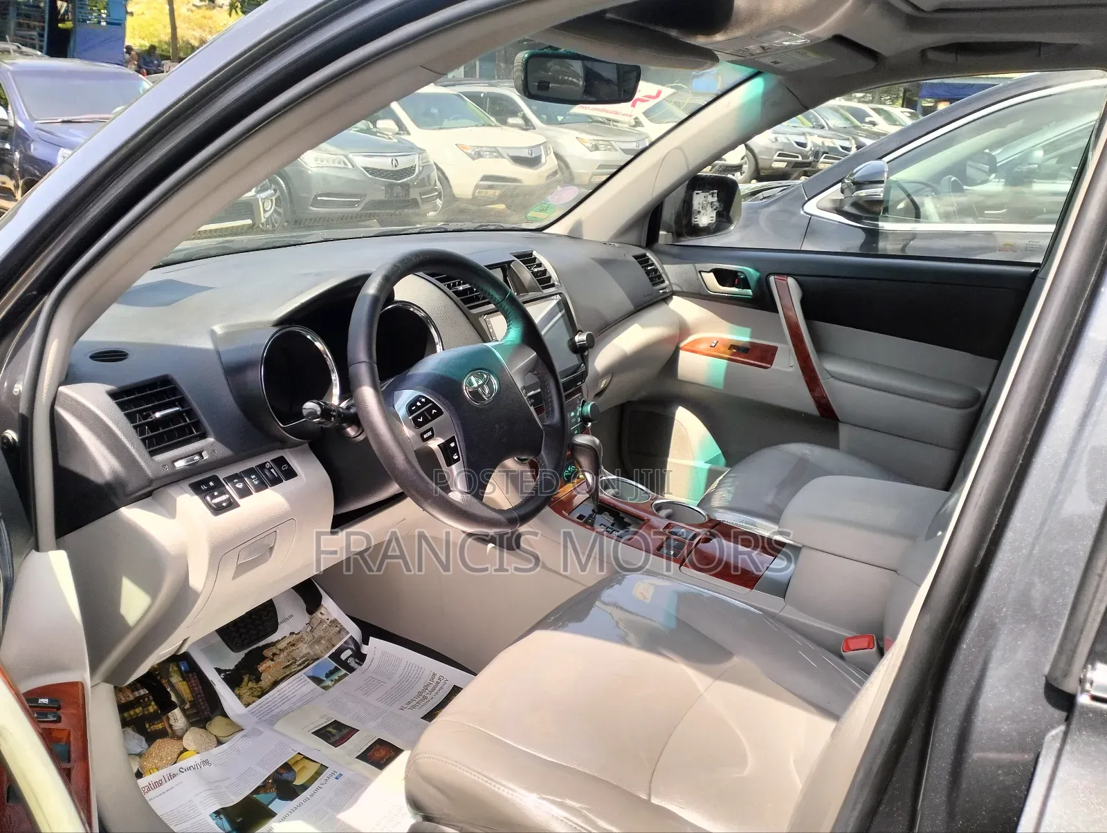 Toyota Highlander 3.5L 4WD 2013 Gray