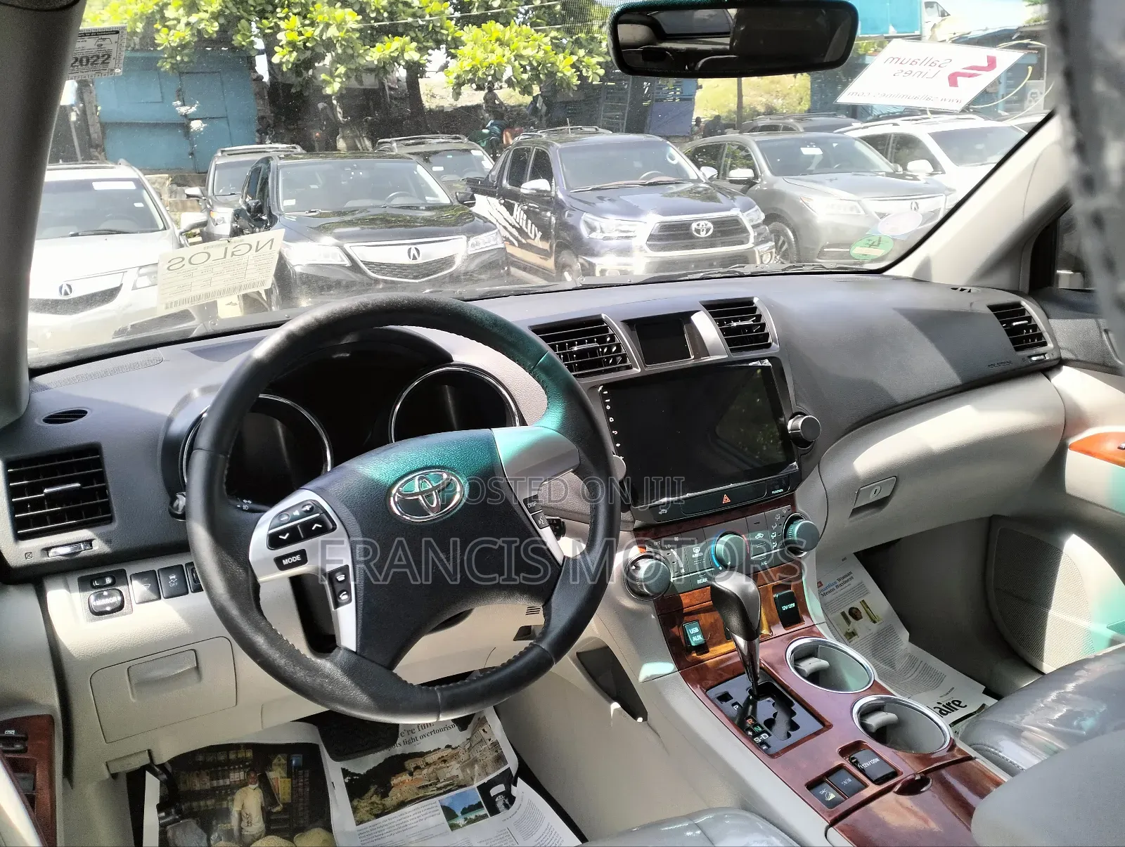 Toyota Highlander 3.5L 4WD 2013 Gray