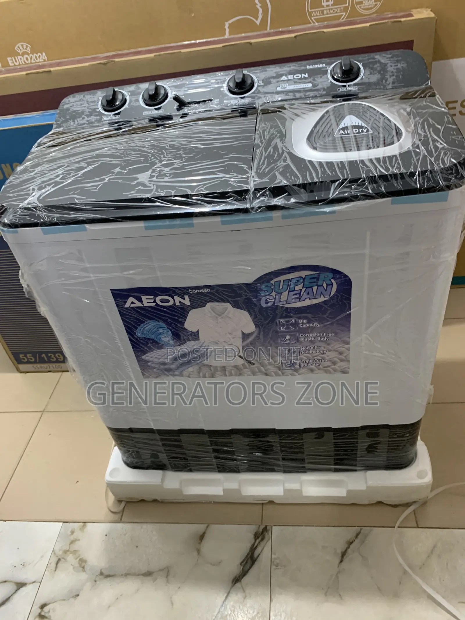 Aeon 13kg Twin Tub – Your Family’S Laundry Champion