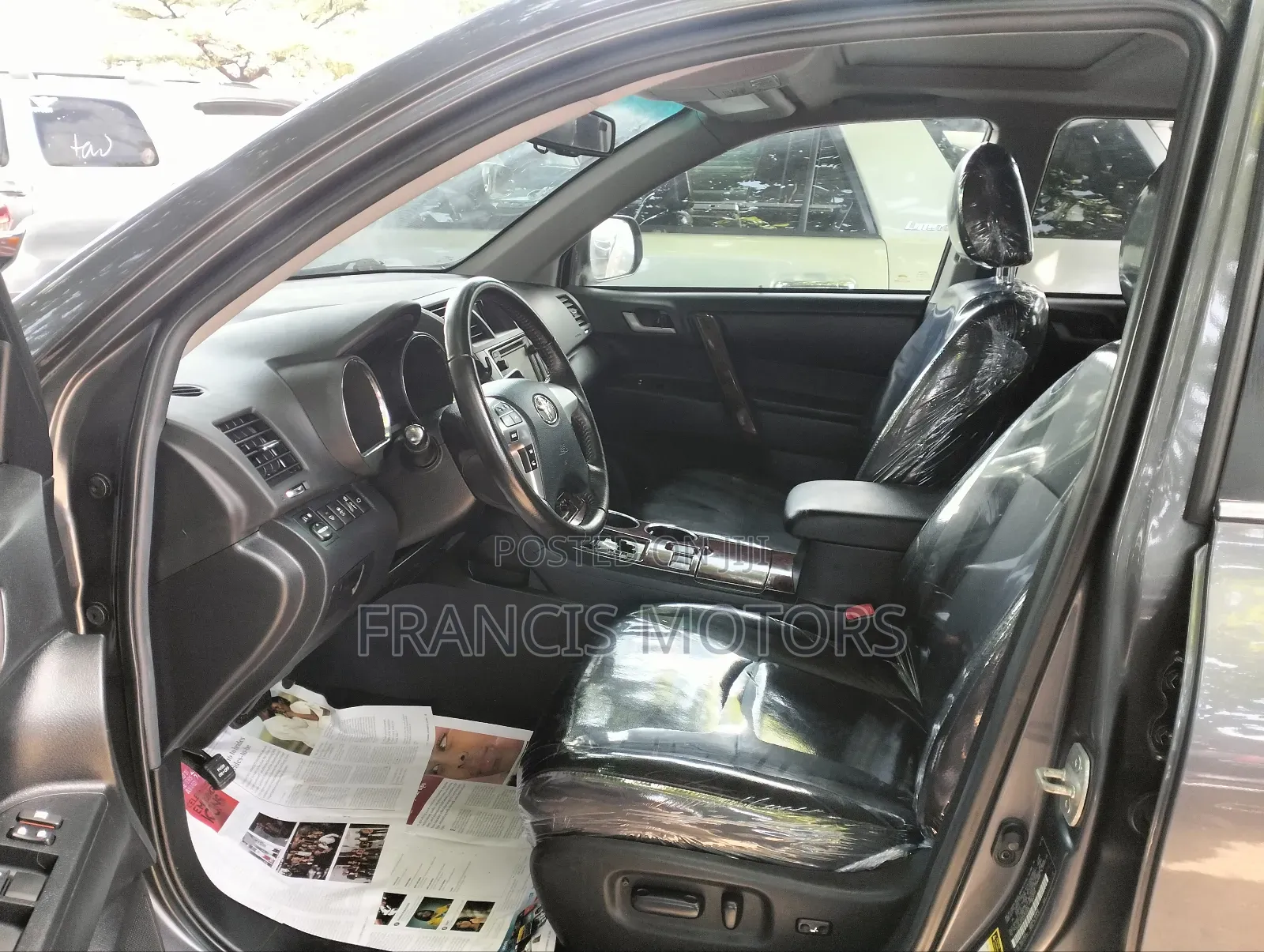 Toyota Highlander 3.5L 4WD 2013 Gray