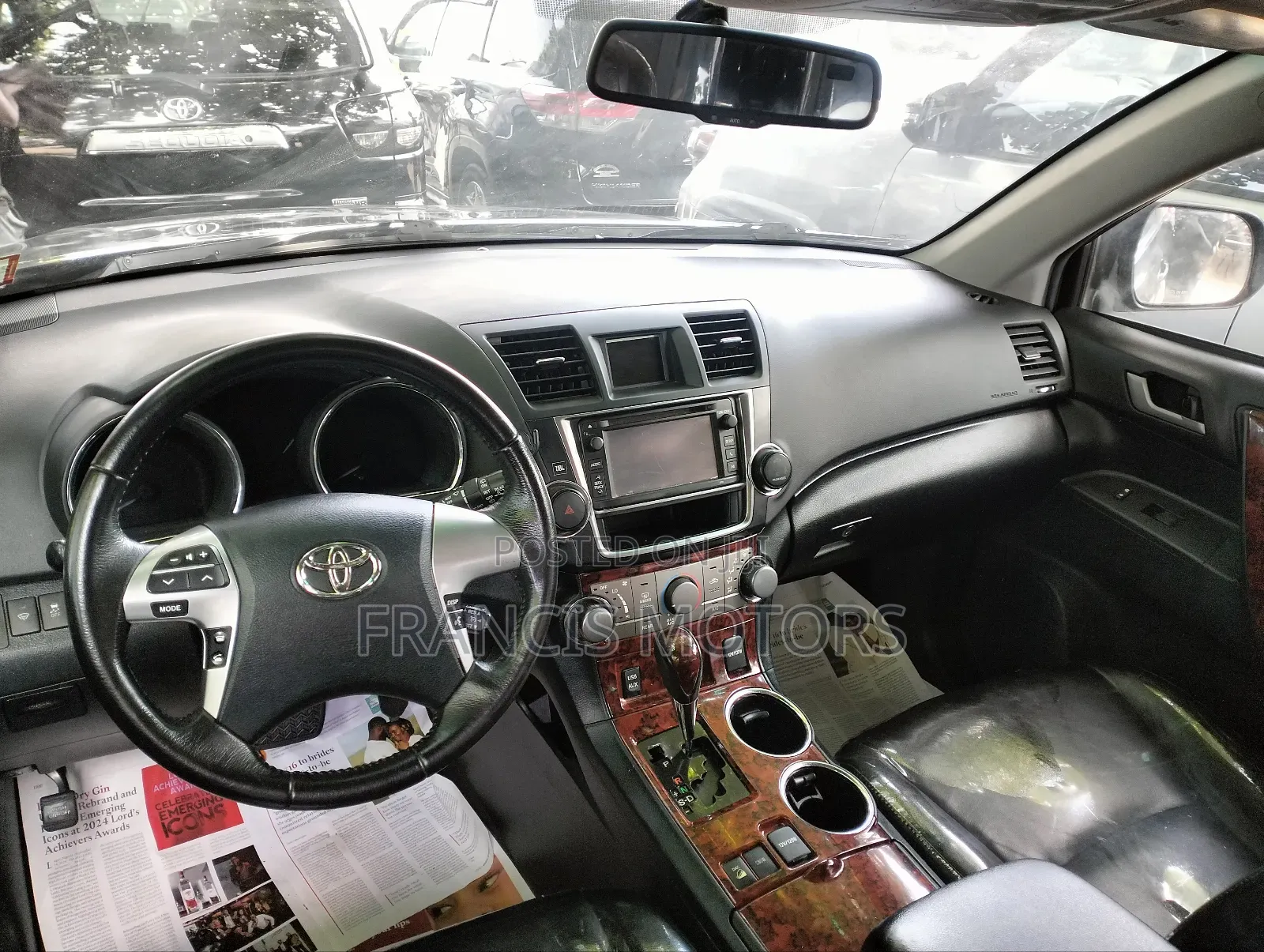 Toyota Highlander 3.5L 4WD 2013 Gray