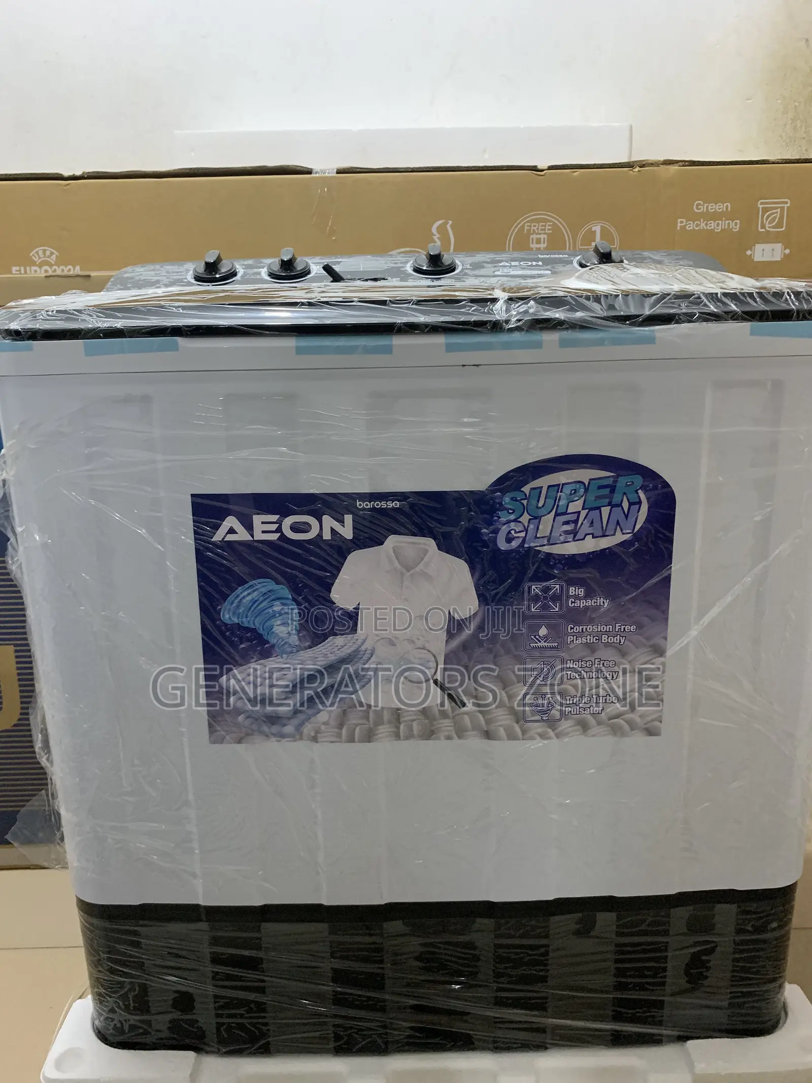 Aeon 13kg Twin Tub – Semi-Automatic With Smart Controls