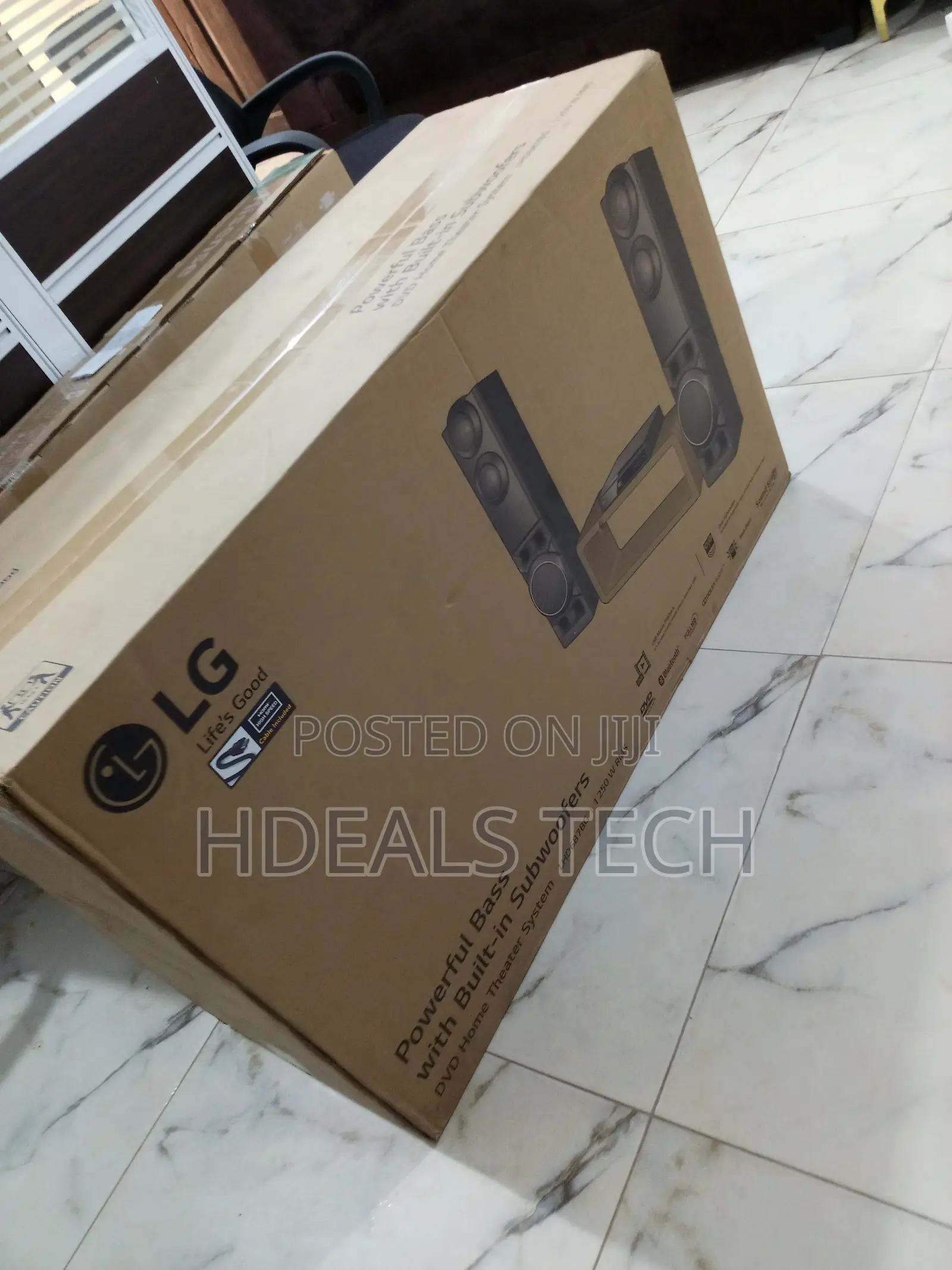 Lg Surround Sound DVD Theater–Perfect for Game Nights–1250w