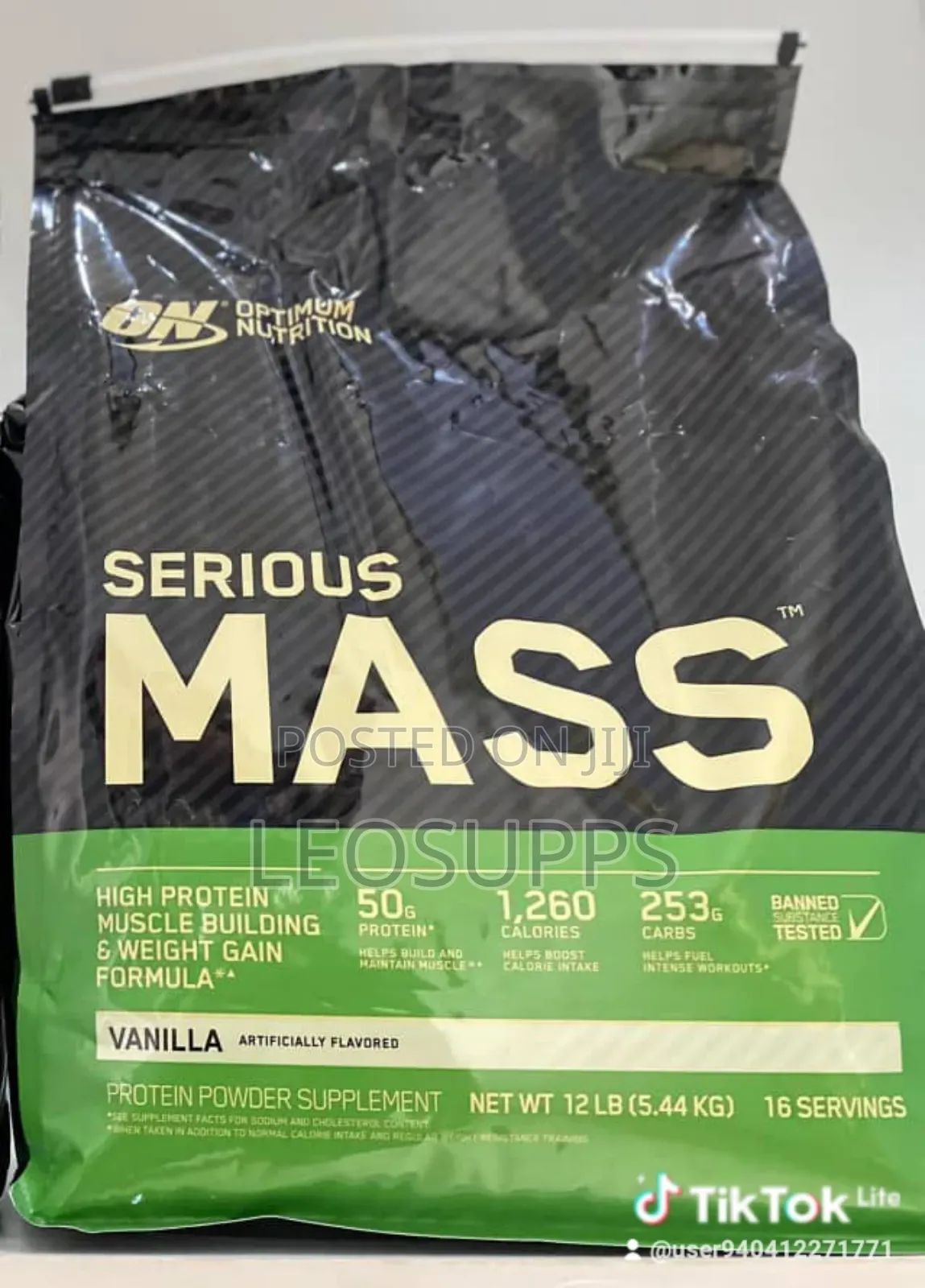 Optimum Nutrition Serious Mass 12lb