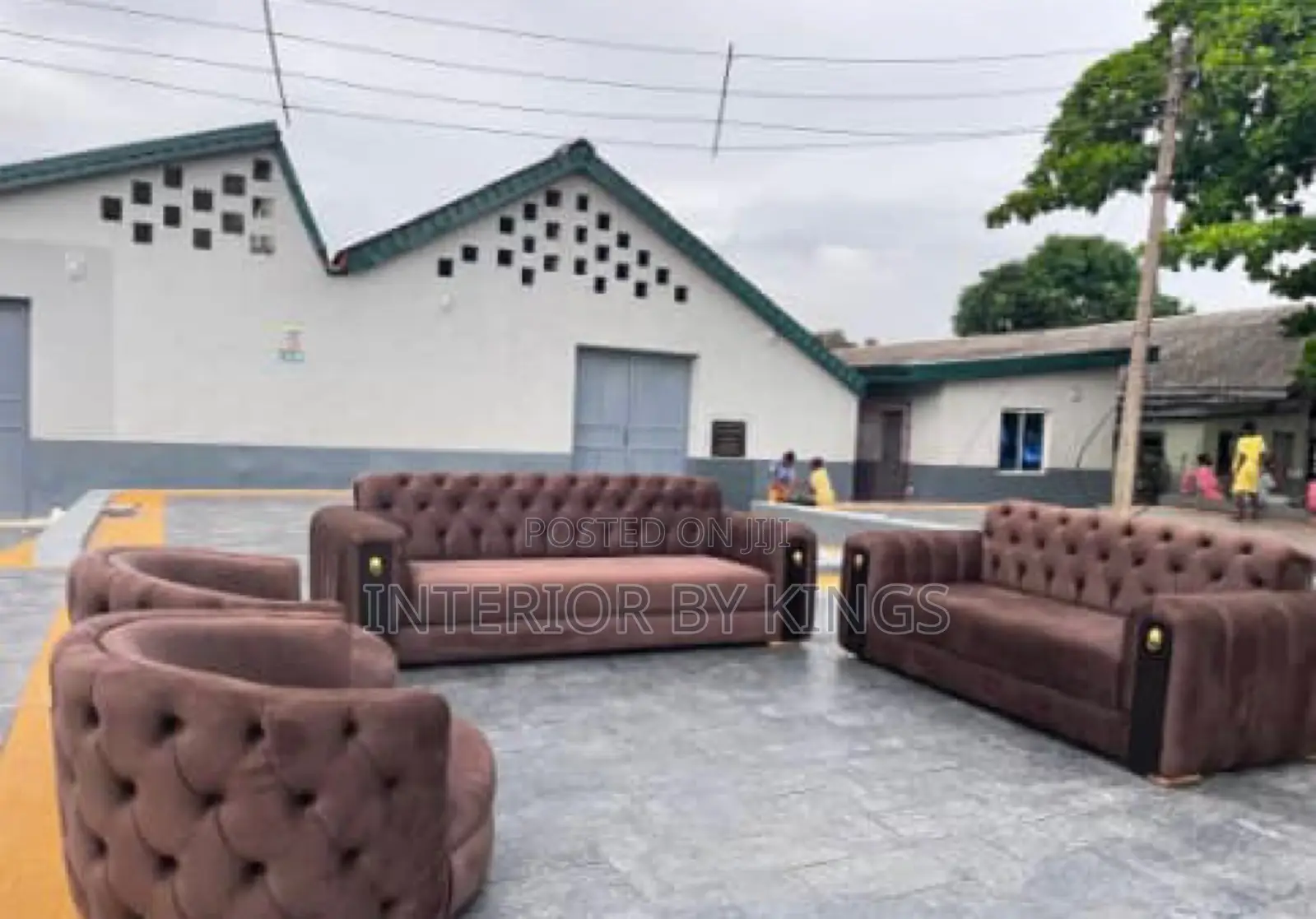 7seater Fabric Sofa Can Be Made in Colors of Your Choice