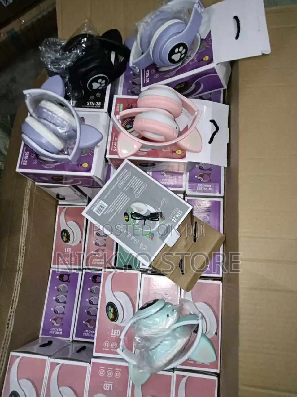 Cat Ear Led Wireless Headphones – Fun, Stylish Powerful