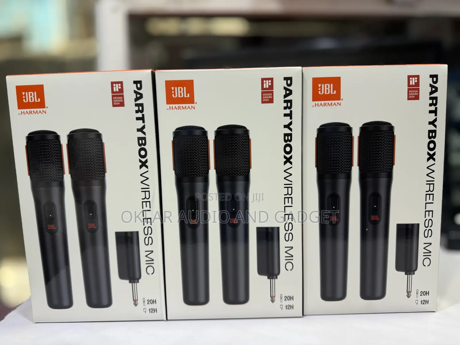 Jbl Partybox Wireless Mic (Dual)