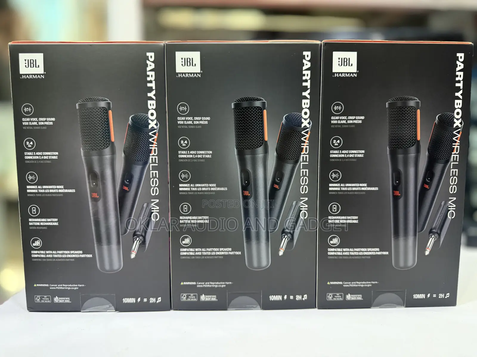 Jbl Partybox Wireless Mic (Dual)