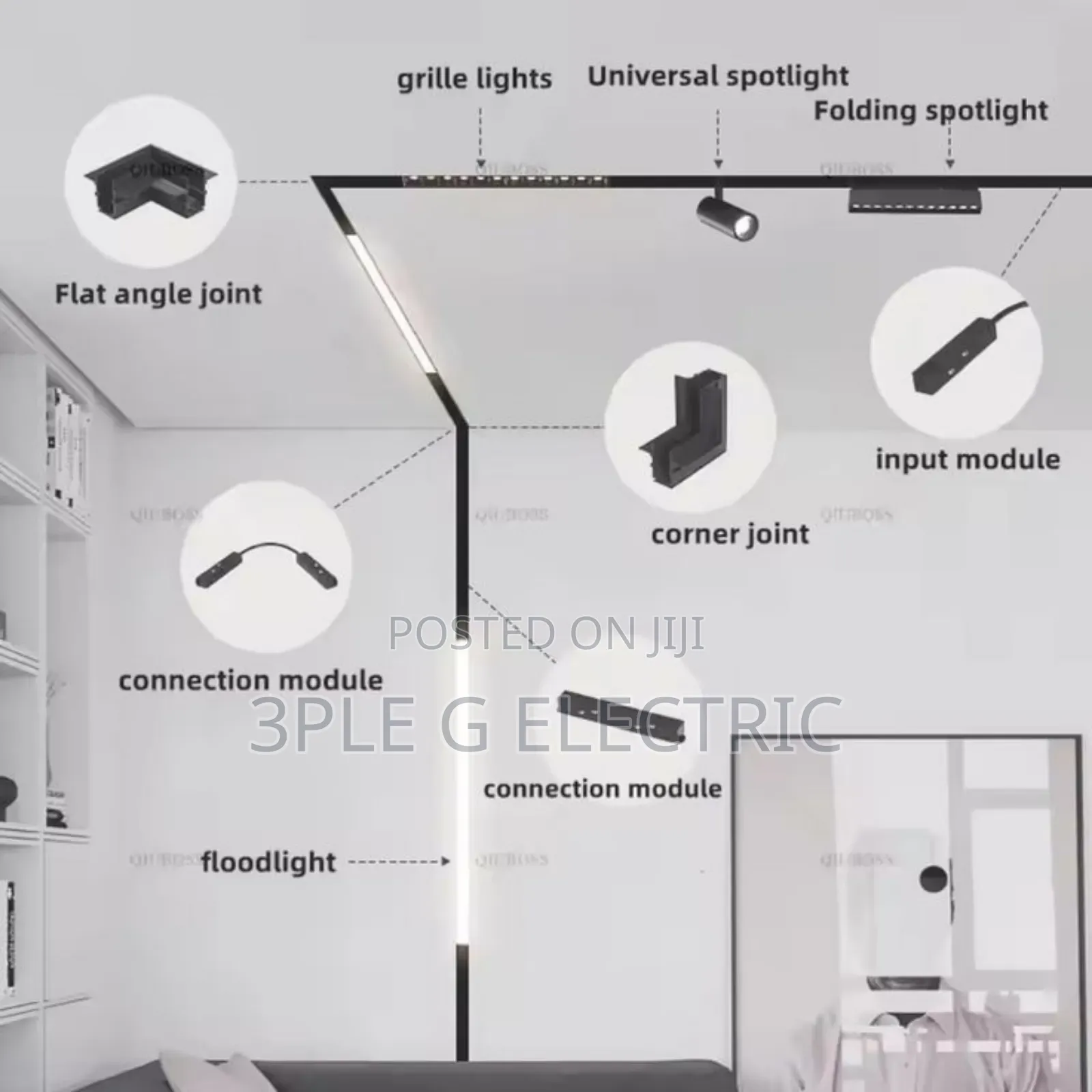 Magnetic Track Light Accessories