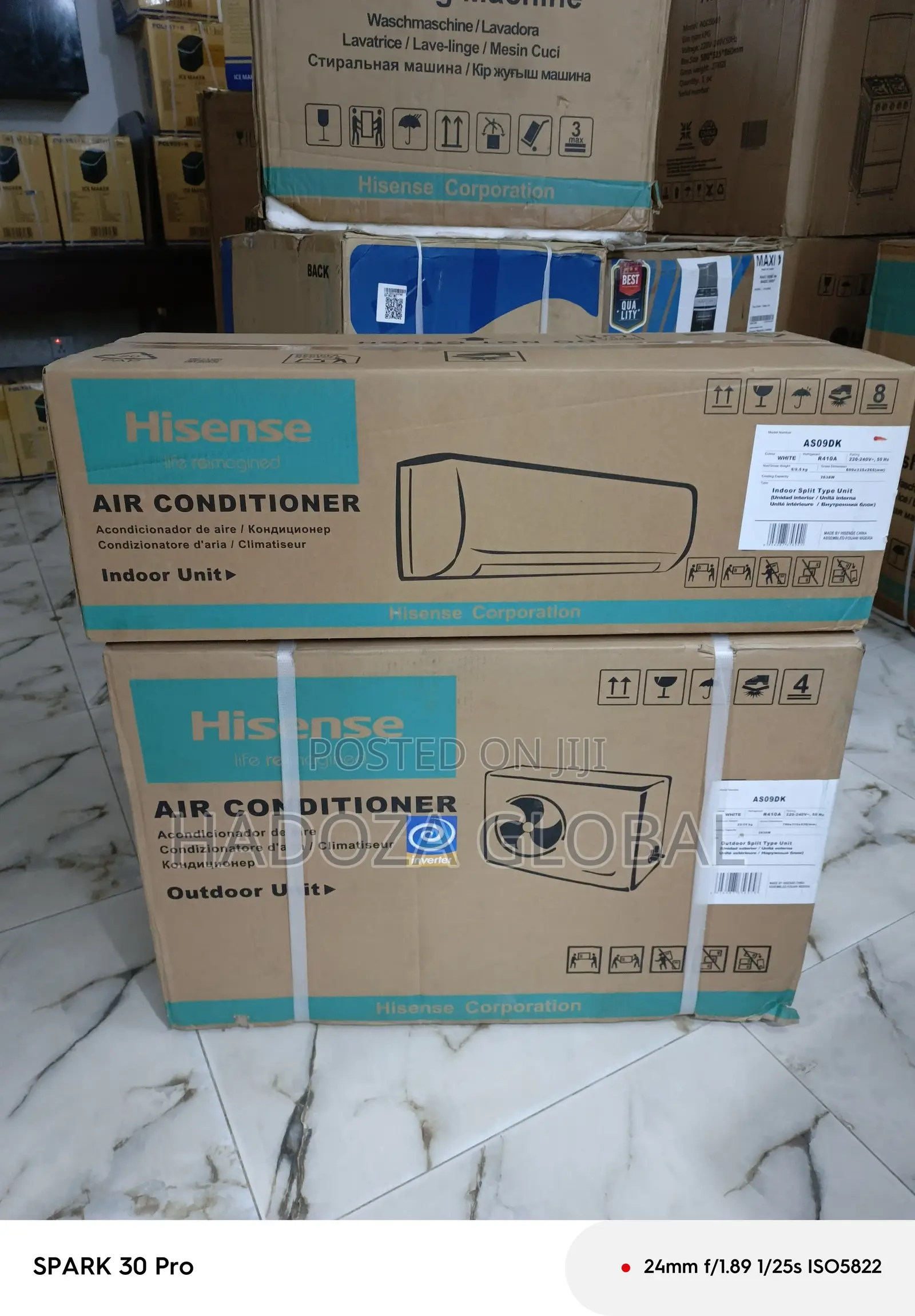 Inverter Ac - 1 Horse Power - Hisense - Split - As09dk