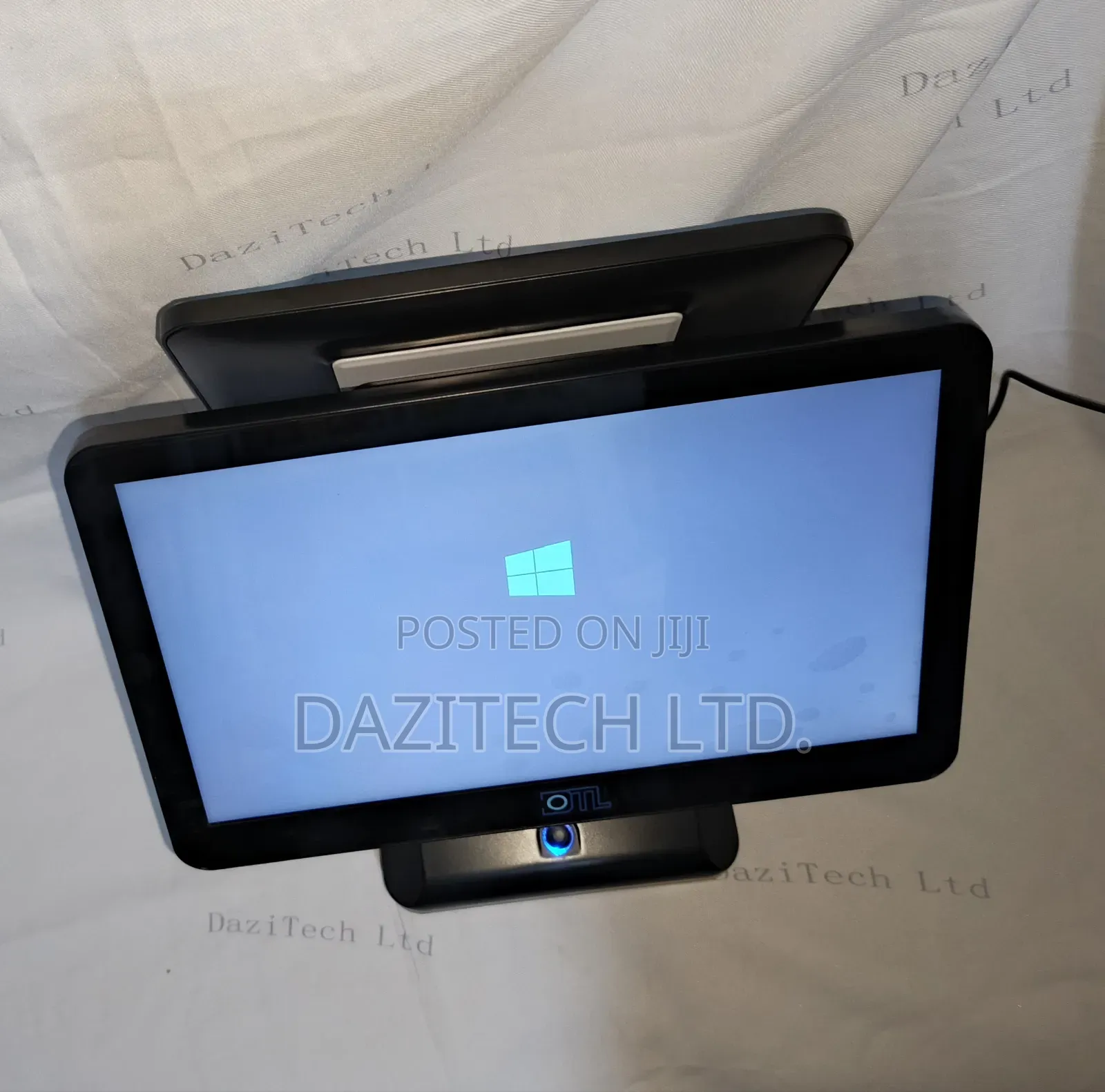 DTL Double Screen All in One Core I5 Pos System Black