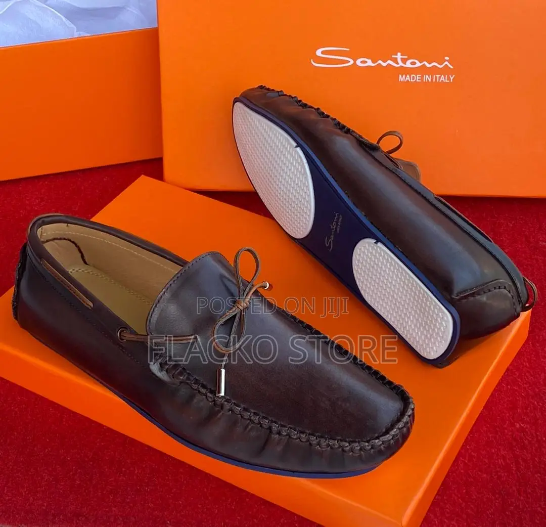 Original Santoni Loafers Shoes