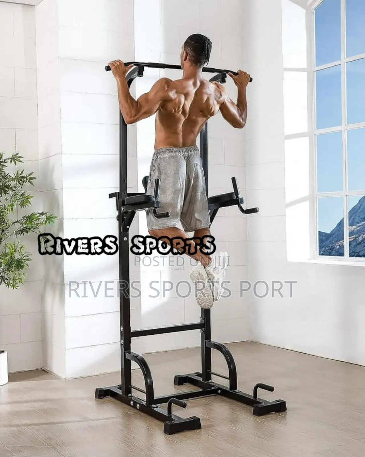 Pull Up Station Power Tower Multifunction Training Equipment