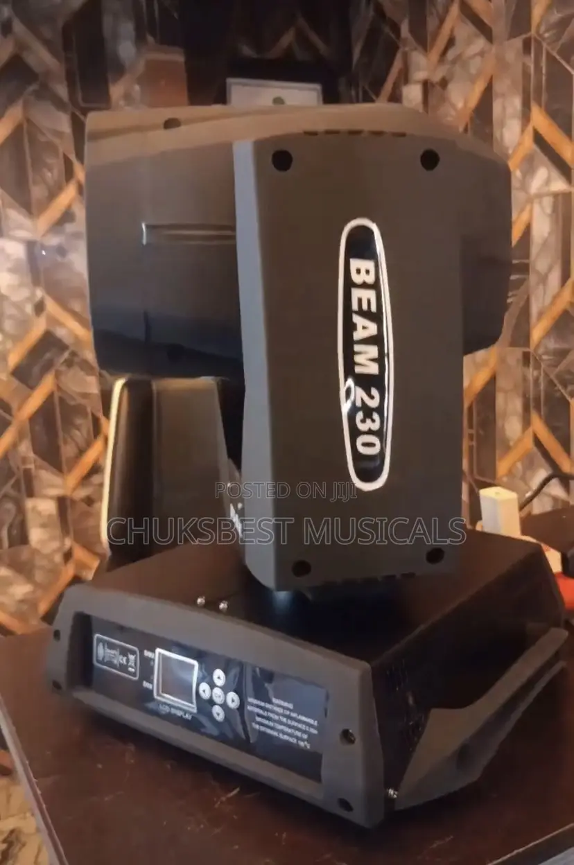 Led Spot Light With LCD Display Stage Light and Club Lights