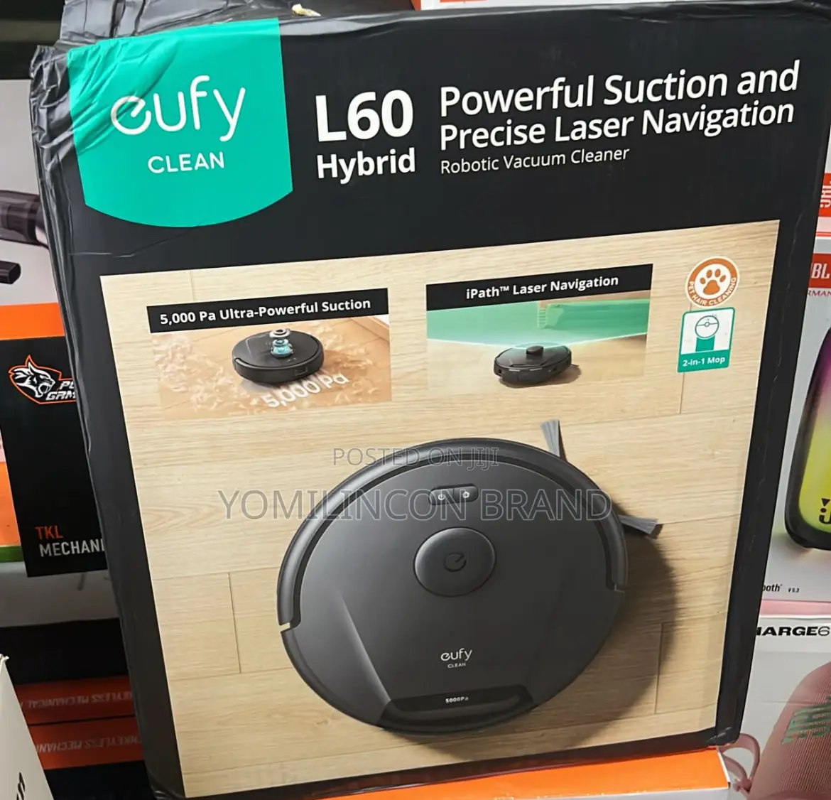 Anker Eufy L60 Robot Vacuum With Self Empty Station Hair Detang