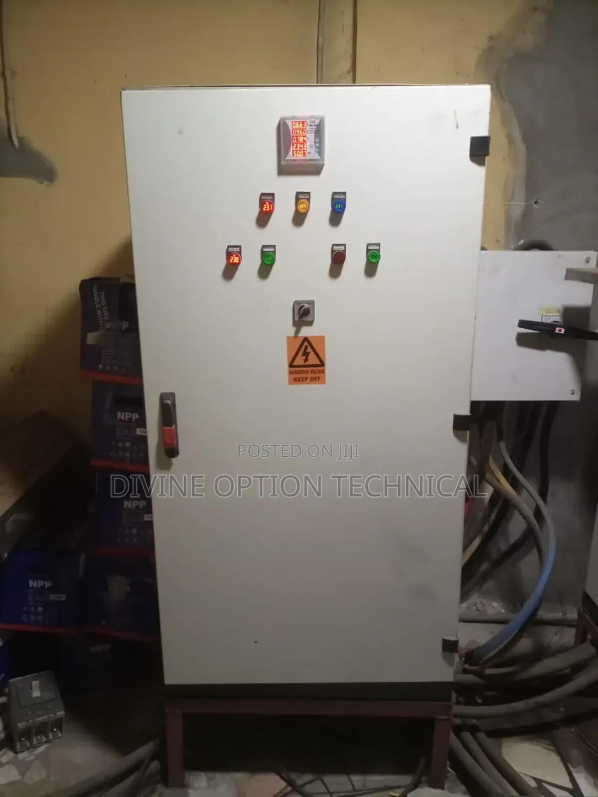 400a Automatic Transfer Switch (Ats) Electrical Panel