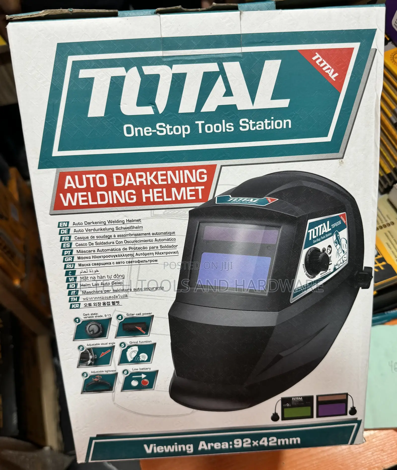Total Brand Welding Helmet Auto-Darkening Welding Helmet