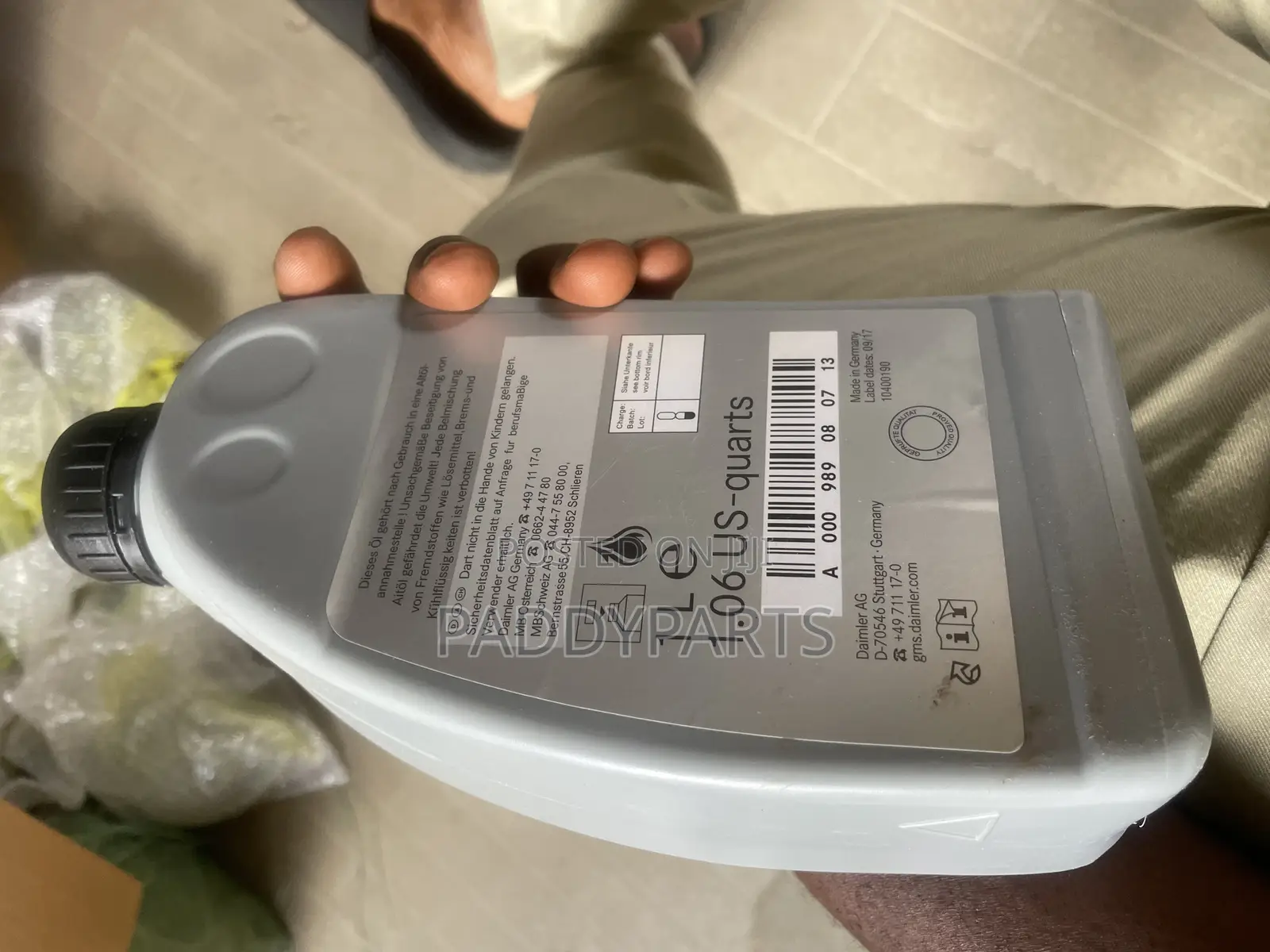 Mercedes Benz Brake Fluid