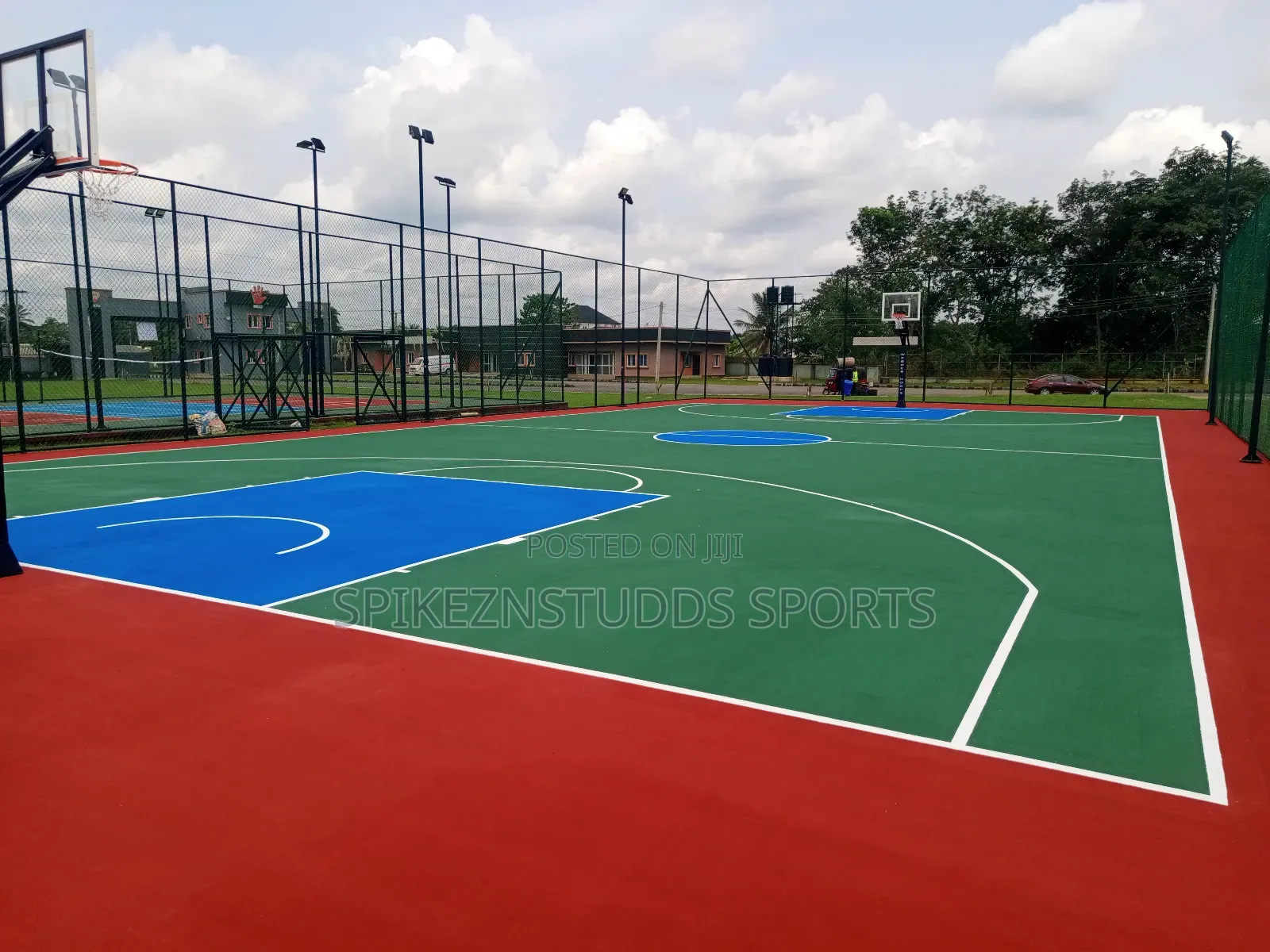 Basketball Court Construction