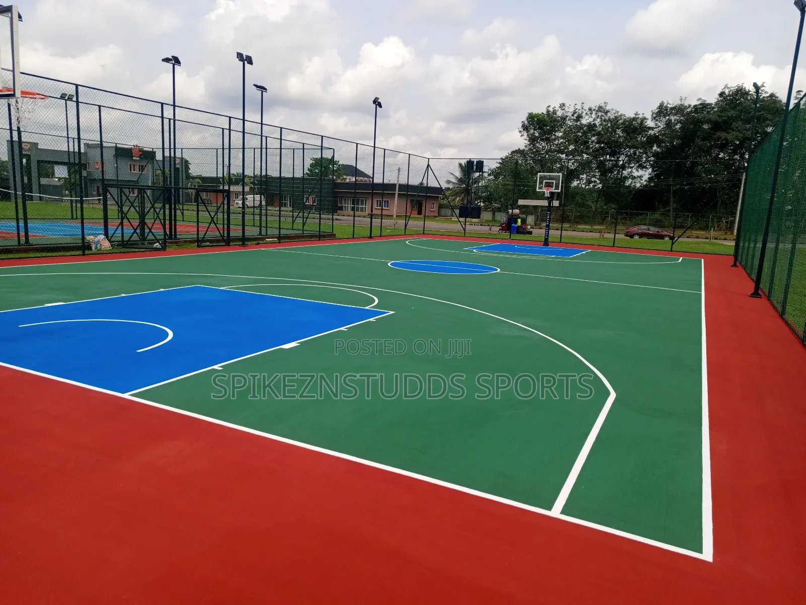 Basketball Court Construction