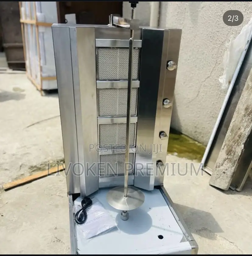 4 Burner Sharwama Machine