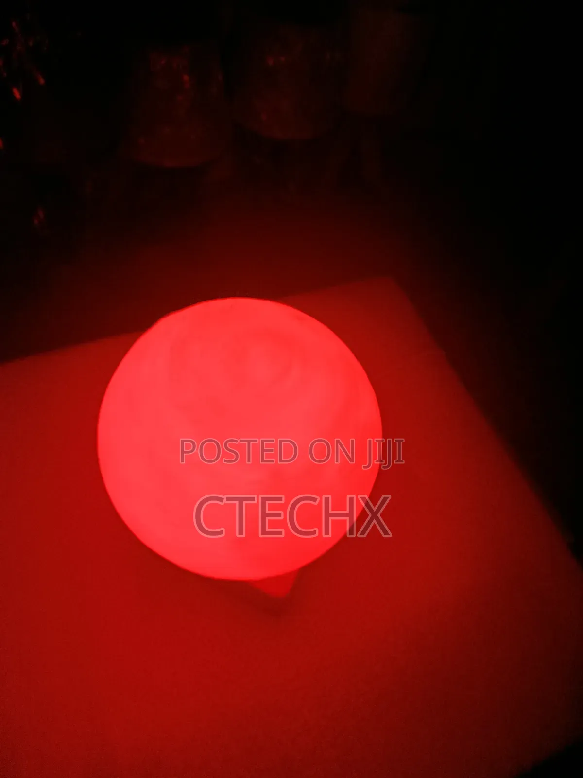 Moon Lamp, 3d Printing Spinning Moon Night Light 16 Colours