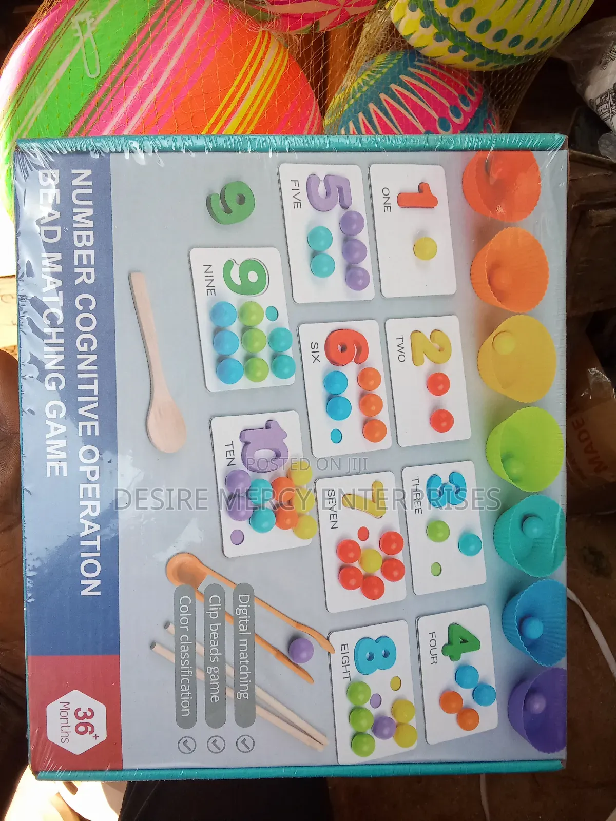 Number Cognition Operation and Bead Matching Game