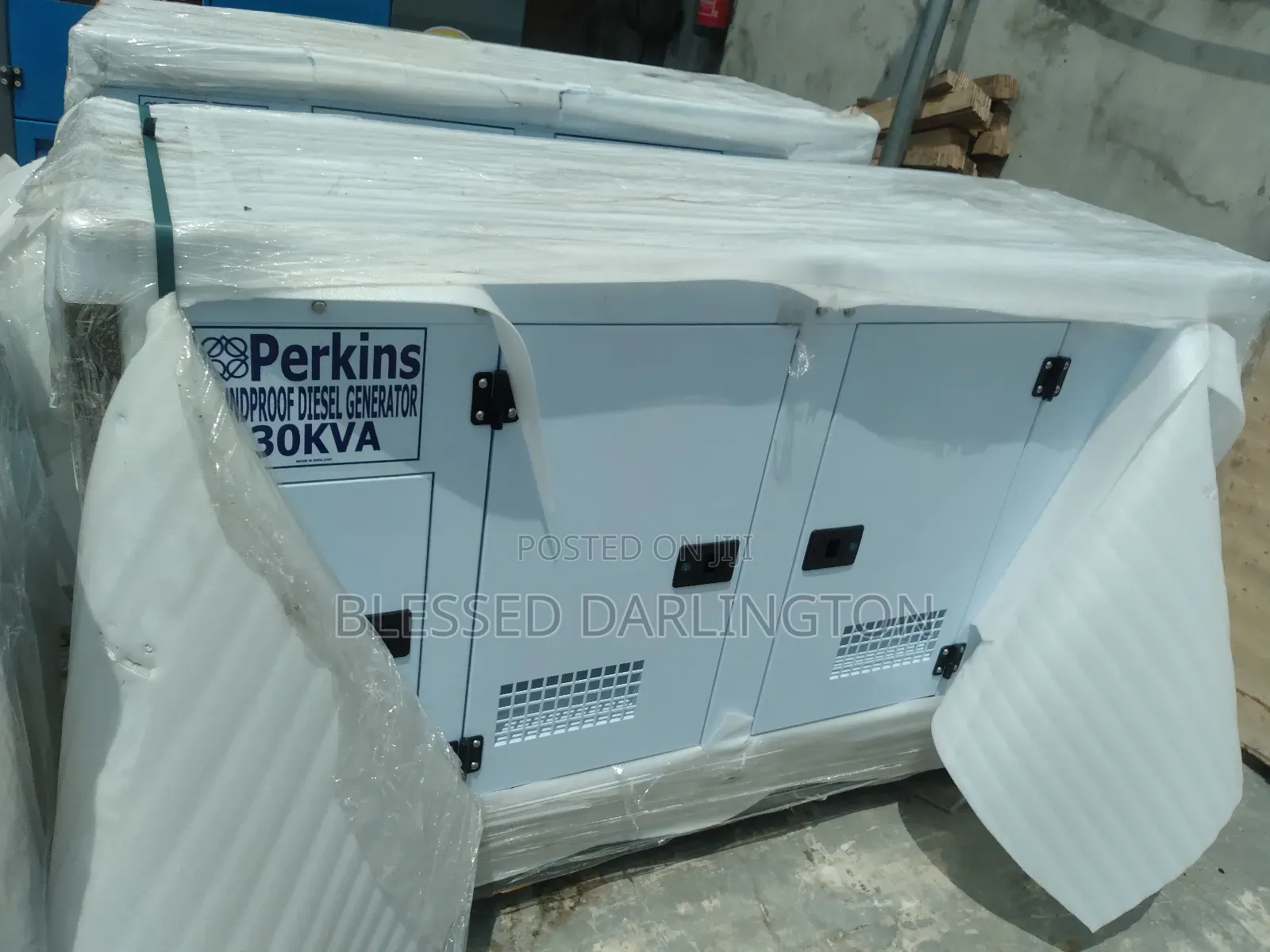 30kva Perkins England Soundproof Generator Stanford
