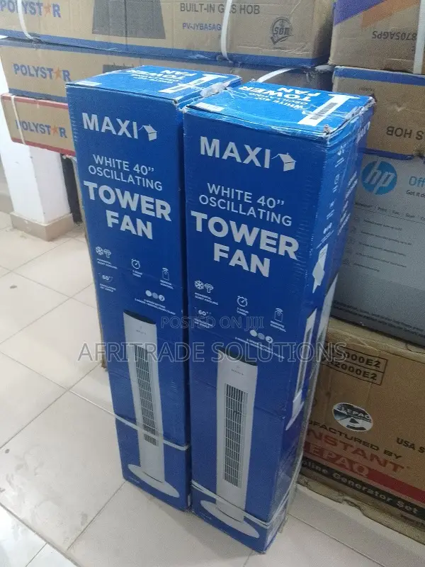 Maxi 40'' Tower Fan – Designed for Maximum Air Circulation