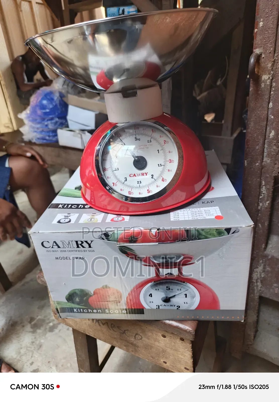 5kg Table Kitchen Scale Camry