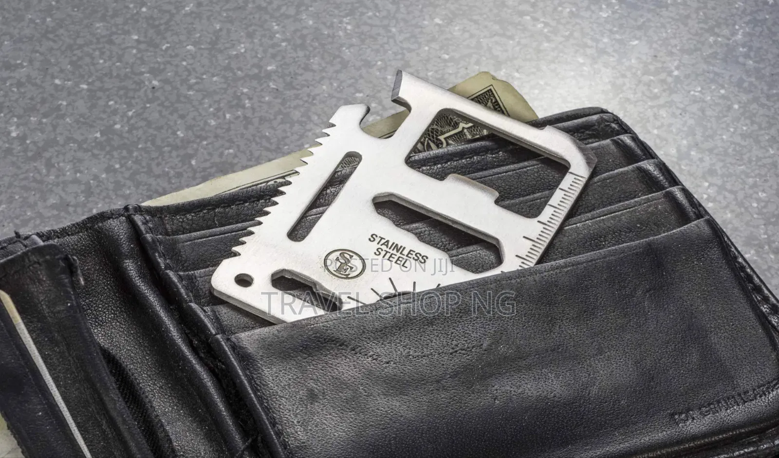 Stainless Steel Multi - Tool With Card Case