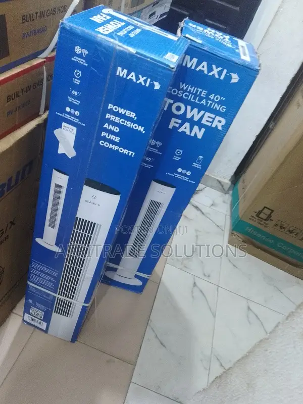 Maxi 40'' Tower Fan – The Ultimate Cooling Companion
