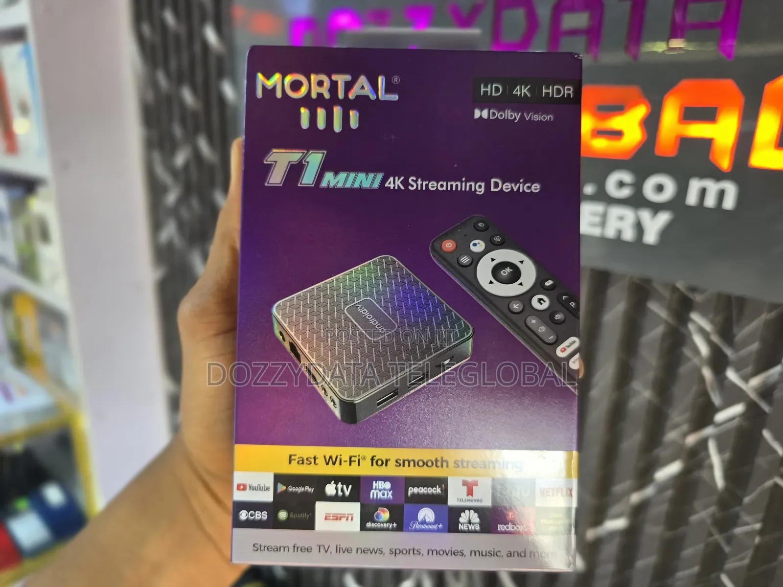Mortal T1 Mini Streaming Device Smart Tv Box Android