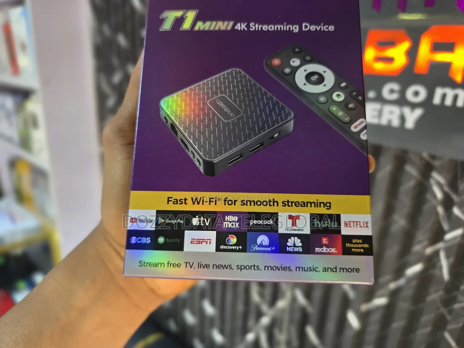 Mortal T1 Mini Streaming Device Smart Tv Box Android