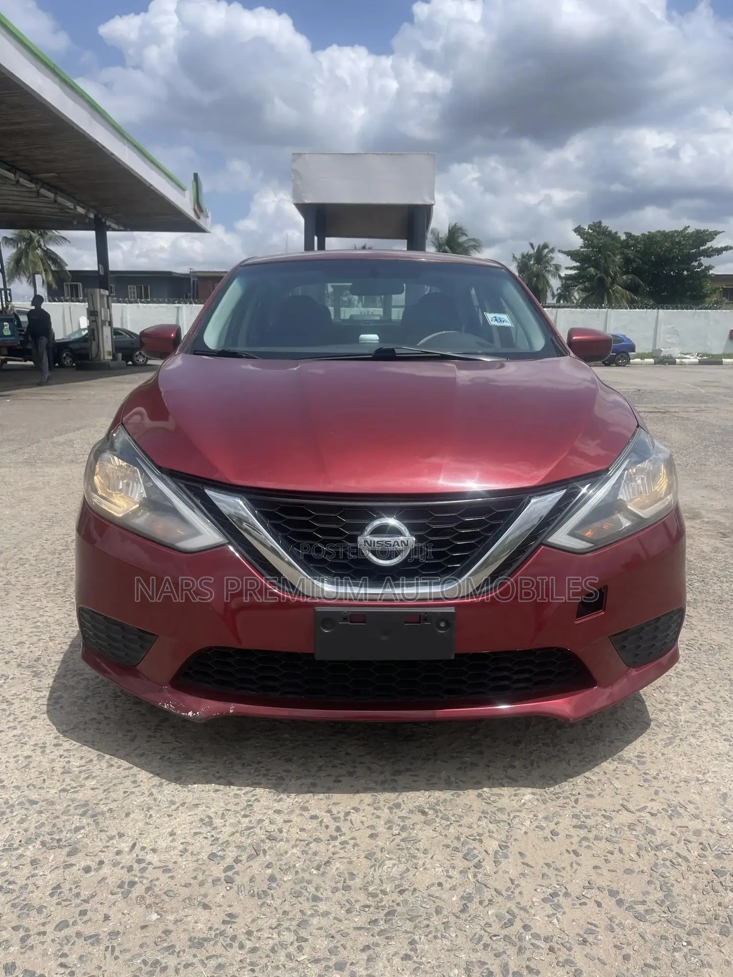 Nissan Sentra SV 2017 Burgundy
