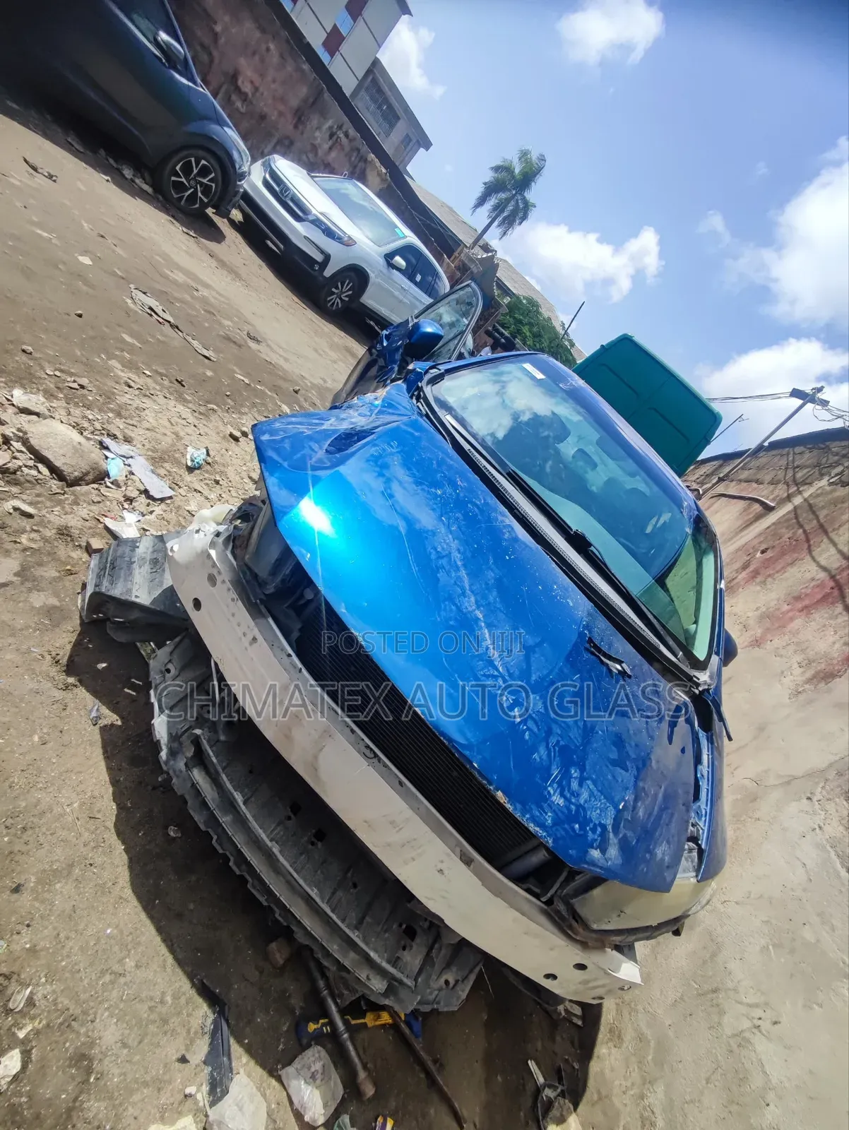 Honda Civic 2015 Windscreen Glass Installed Perfectly