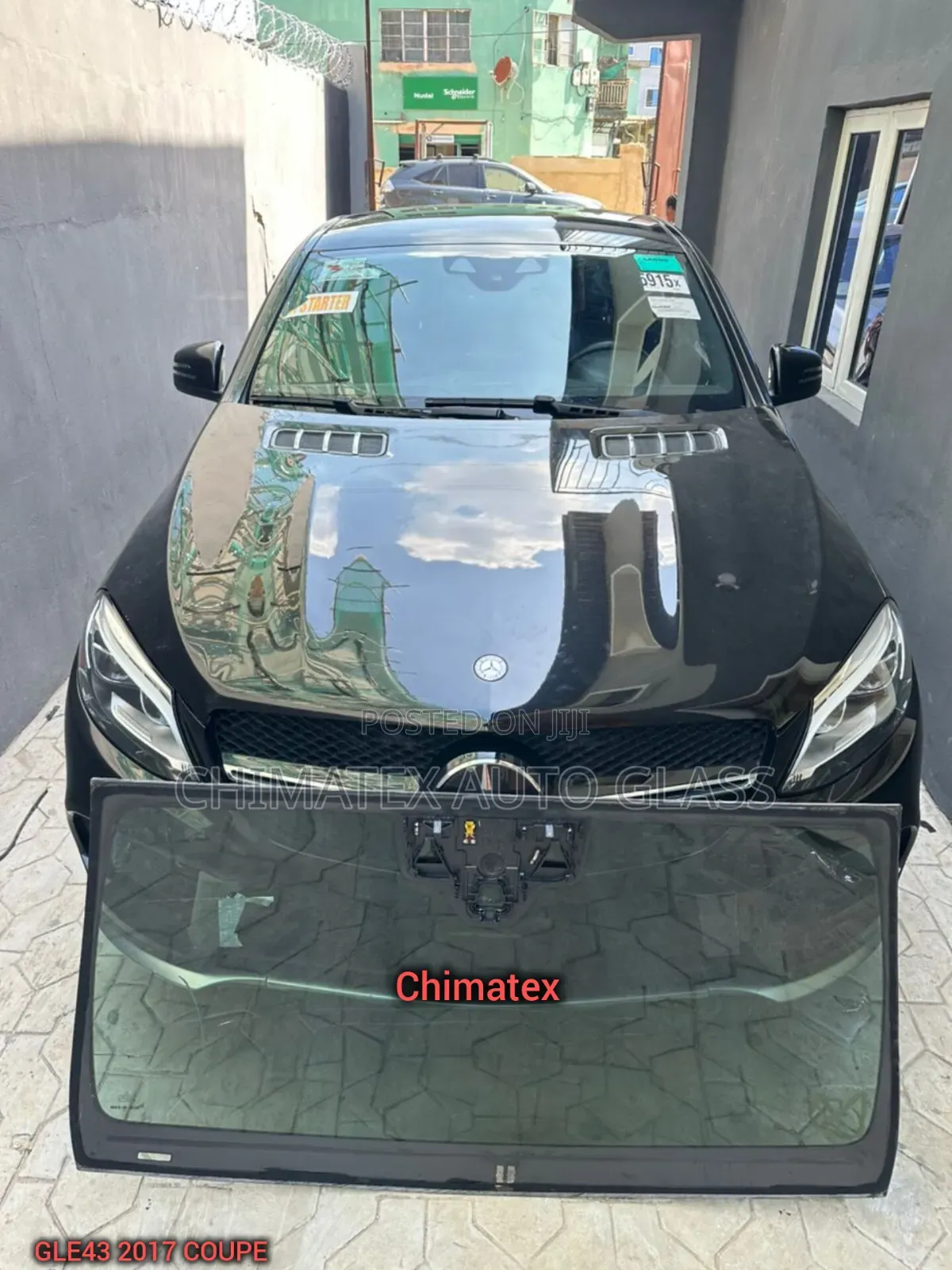 Gle43 2017 Coupe Windscreen Glass Installed Perfectly