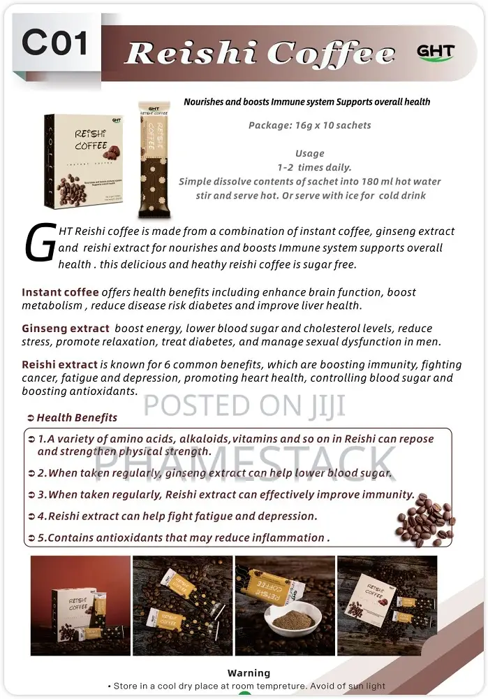 GHT Reishi Coffee