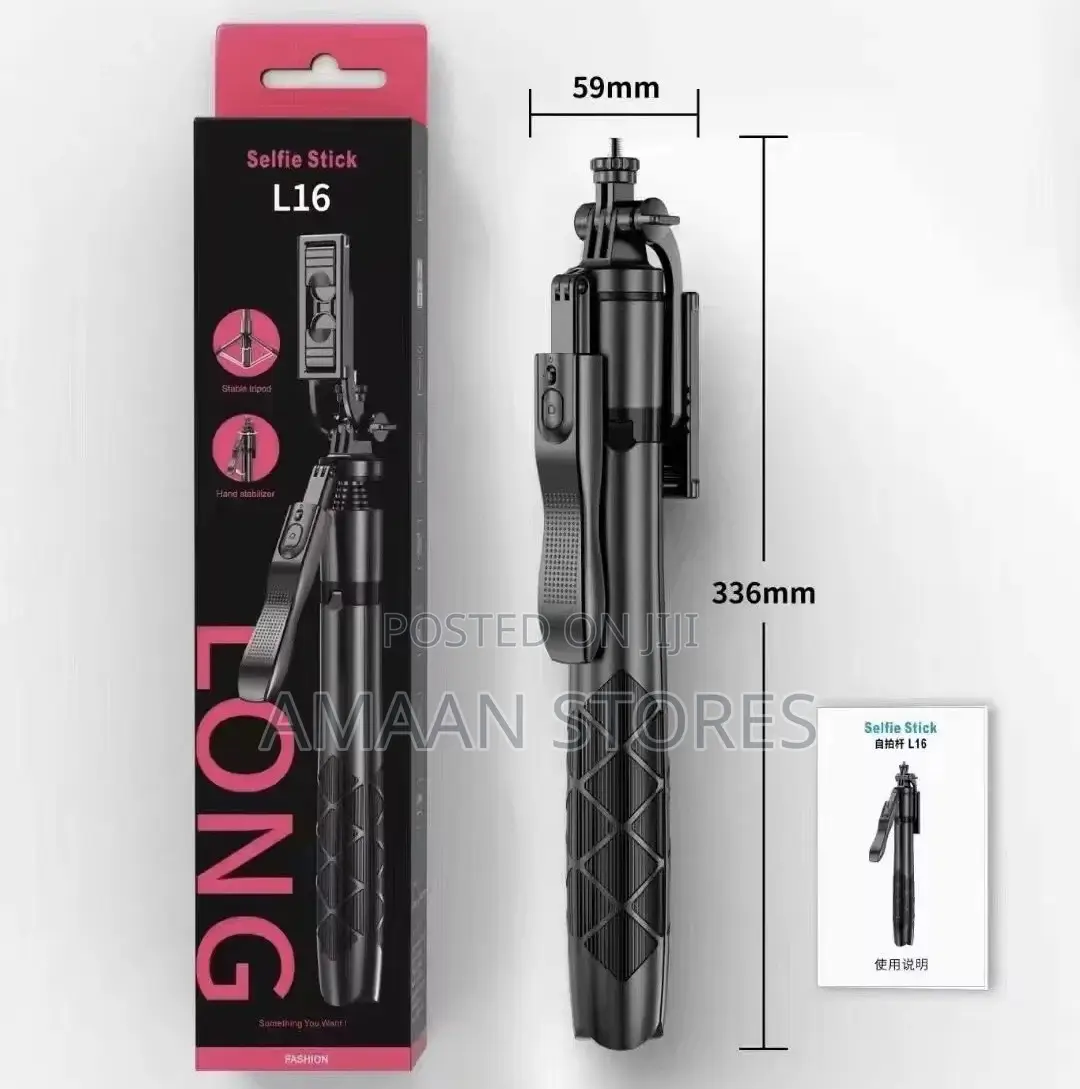 L16 Selfie Stick Tripod – Foldable Portable