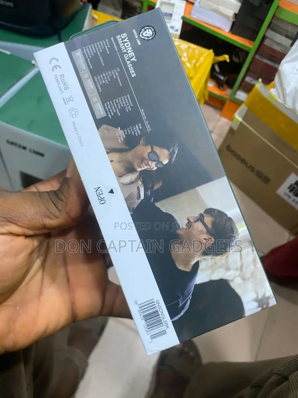 Green Lion Smart Glasses (Sydney)