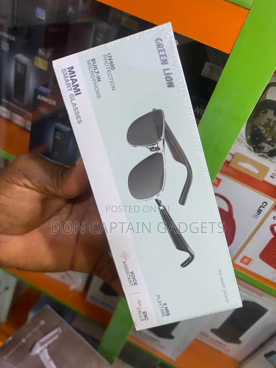 Green Lion Smart Glasses (Miami)